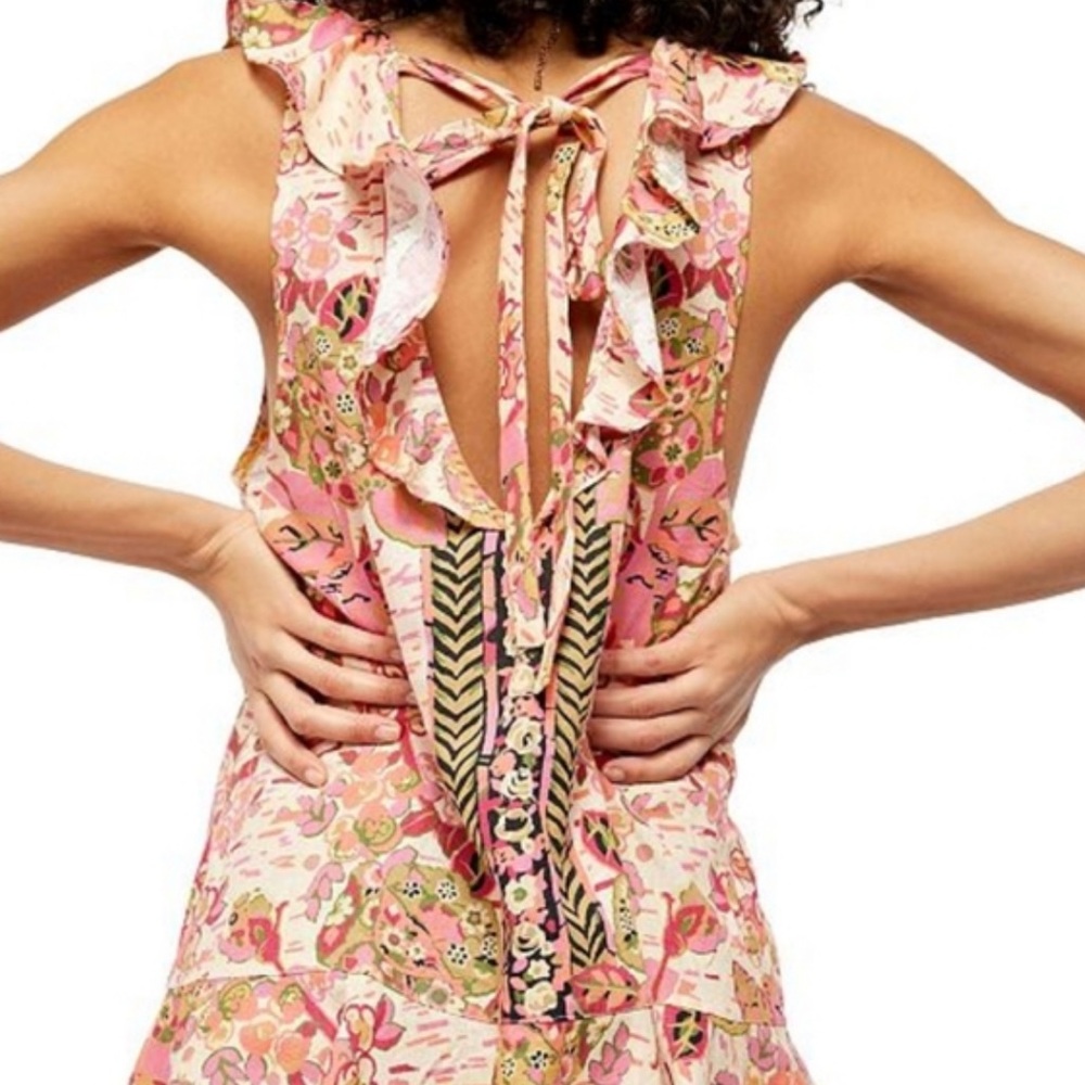 Free People "Summer In Tulum Tunic" size large